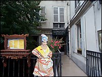 Photo restaurant paris La Table d'Erica - On traverse la passerelle