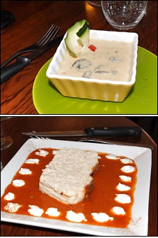 Photo restaurant paris Oh Bistro d'Olga - Cassolette d'escargot et terrine de lotte.