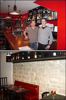 Photo restaurant paris Le Bistrot du Vin Qui Danse ! - Rodolphe et Julien
