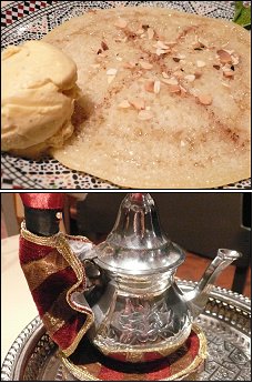 Photo restaurant paris Le Casa - Crêpe de semoule et Thé à la menthe