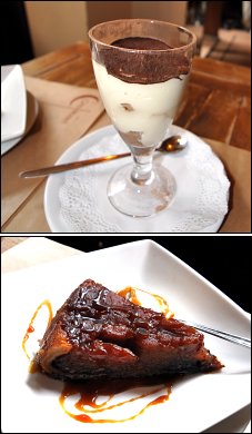 Photo restaurant paris Le Croissant - Tiramisu et tarte tatin