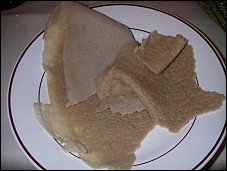 Photo restaurant paris Le Négus - Petites galettes de blé pour accompagner la purée de lentille