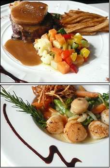 Photo restaurant paris Le Plateau de Gravelle - Tournedos rossini et St jacques