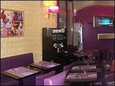 Photo restaurant paris Le Sarrazin - D�cor feutr�