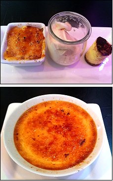 Photo restaurant paris Le 3 C  - Caf� gourmand et Cr�me br�l�e