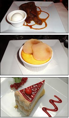 Photo restaurant paris Les Artistes - Tarte tatin, Crème caramel poires et ...