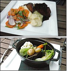 Photo restaurant paris Les Athl�tes - Mignon de porc et Joue de boeuf