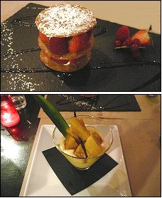 Photo restaurant paris Les Minots - Croquant aux fruits rouges et Ananas r�ti