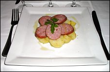 Photo restaurant paris Le Marfil - Saucisse de Morteau aux pommes de Terre tièdes