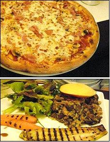 Photo restaurant paris La Maritza - Pizza classique et Agneau farci