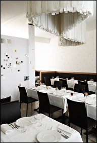 Photo restaurant paris Maxan - Epuré et artistique