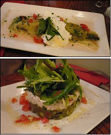 Photo restaurant paris Mères et Filles - Poireaux vinaigrette et Tartare
