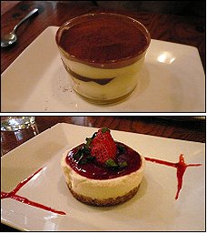 Photo restaurant paris Mères et Filles - Tiramisu et Cheesecake