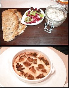 Photo restaurant paris Mini Palais - Galantine de volaille et Clafoutis aux c�pes