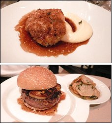 Photo restaurant paris Mini Palais - Ris de veau et Burger de magret
