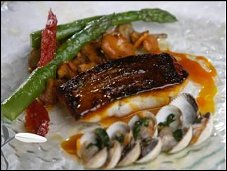 Photo restaurant paris Montparnasse 25 (H�tel M�ridien) - Plat classique dans l'air du temps