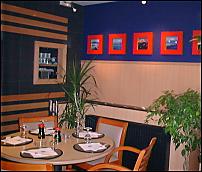 Photo restaurant paris Naoko Abesses - Salle joliment et originalement d�cor�e.