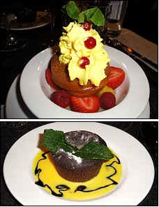 Photo restaurant paris Bistro Nouva - La Girondine - Savarin au rhum et kif au chocolat