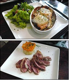 Photo restaurant paris O'39 Restaurant - Gratiné au cabécou et Magret de canard rôti