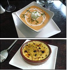 Photo restaurant paris O'39 Restaurant - Soupe de melon et Crème brûlée