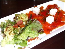 Photo restaurant paris L'Oeuf Mayo - Les poivrons marin�s