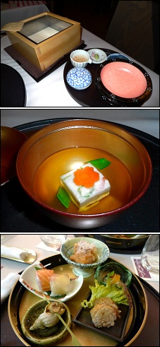 Photo restaurant paris Oto Oto - Tofu, soupe et assortiments d'entrées