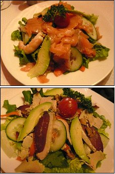 Photo restaurant paris La Paillotte - Salade Océane et Périgourdine