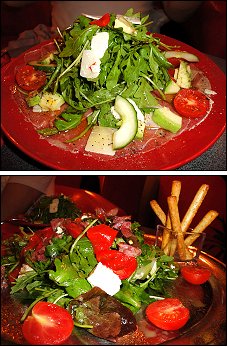 Photo restaurant paris Le Paristars - Grande salade et Carpaccio classique