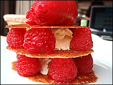 Photo restaurant paris Pasco - Croustillant de framboise