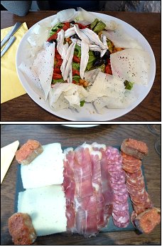 Photo restaurant paris Au Resto de la Passerelle - Charcuterie et Salade espagnole