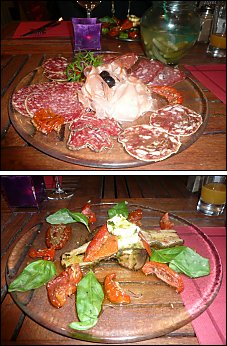 Photo restaurant paris La Pâte à Pâtes - Petite Charcuterie de la Botte et Millefeuilles de légumes