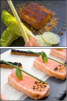 Photo restaurant paris Pershing Hall - Blackcod et Tataki