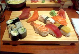 Photo restaurant paris Planet Sushi (Bois Levant 16�me) - Un plateau bien app�tissant