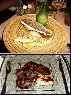 Photo restaurant paris Qui Plume la Lune - Dorade royale et Pav� de boeuf