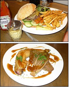 Photo restaurant paris Le Point Zéro - Cheeseburger et Endive caramélisée