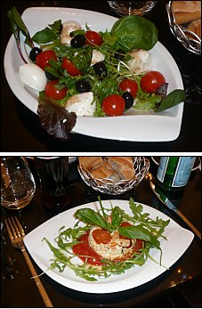 Photo restaurant paris Que des P�tes - Clafoutis de tomates et Bufala
