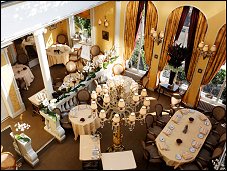Photo restaurant paris Restaurant Lasserre - Cadre somptueux