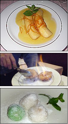 Photo restaurant paris Restaurant Tang Op�ra - Perles de coco et Banane flamb�e 