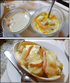 Photo restaurant paris Les Routiers - Oeuf cocotte aux �crevisses et PDT au munster