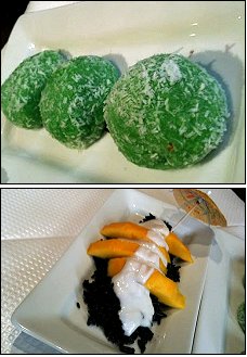 Photo restaurant paris Le Royal Thaï - Perles de coco et Riz gluant noir