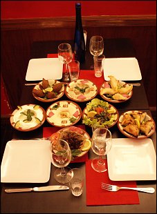 Photo restaurant paris Le Sanctuaire de Baal - Le mezze : emblme de la cuisine libanaise