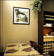 Photo restaurant paris Santa Lucia - Cadre moderne
