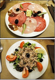 Photo restaurant paris Santa Lucia - Charcuterie et Salade de thon