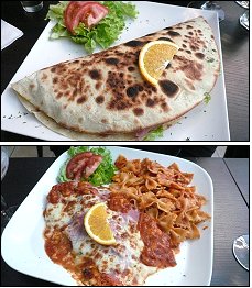 Photo restaurant paris Sole di Sicilia - Piadine et Escalope � la saltimbocca