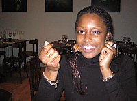 Photo restaurant paris Le Square - Stephanie est ravie