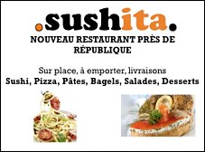 Photo restaurant paris Sushita - Un grand choix de plats