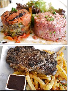 Photo restaurant paris La Taverne du Croissant - Tartare d’Aubrac XXL et Entrecôte