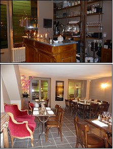 Photo restaurant paris Tellus - Coin bar � l'acceuil et Salle � l'�tage