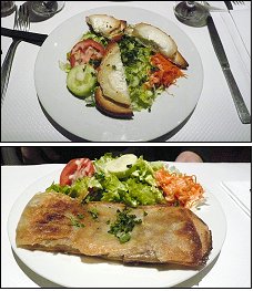 Photo restaurant paris Le Tizi - Bricks et Salade de chèvre chaud