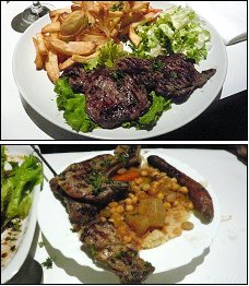 Photo restaurant paris Le Tizi - Faux-filet frites et Couscous royal